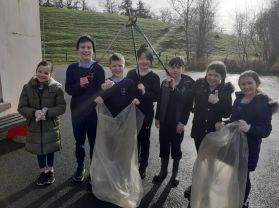 Spring Clean in the school grounds
